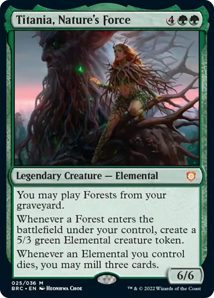 Titania, Nature's Force [The Brothers' War Commander] | Good Games Adelaide SA