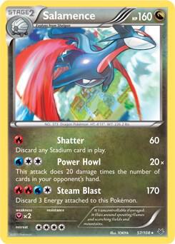 Salamence 57 108 057/108 (Deck Exclusives)  | Good Games Adelaide SA