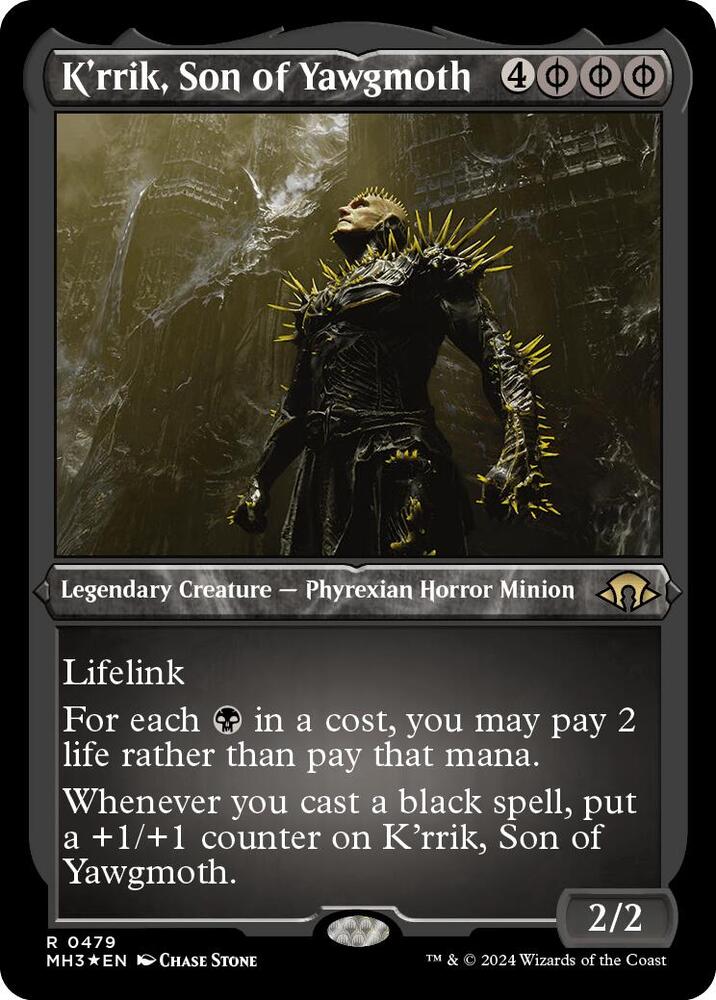 K'rrik, Son of Yawgmoth 479 (Modern Horizons 3)  - Foil | Good Games Adelaide SA