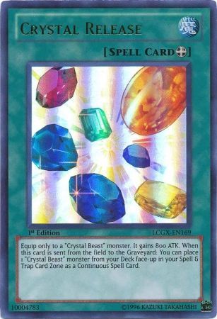 Crystal Release [LCGX-EN169] Ultra Rare | Good Games Adelaide SA