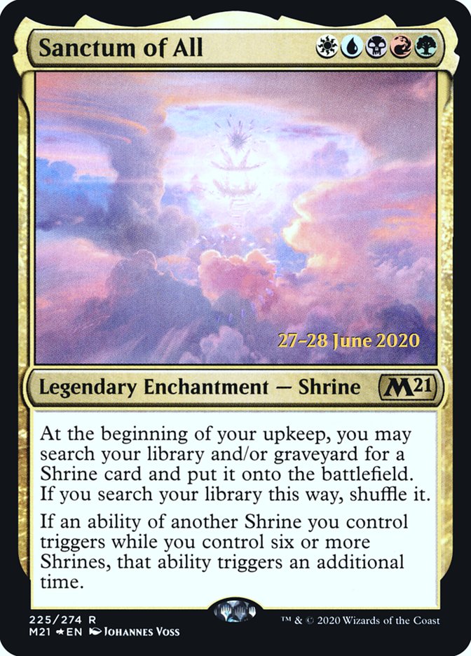 Sanctum of All  [Core Set 2021 Prerelease Promos] | Good Games Adelaide SA