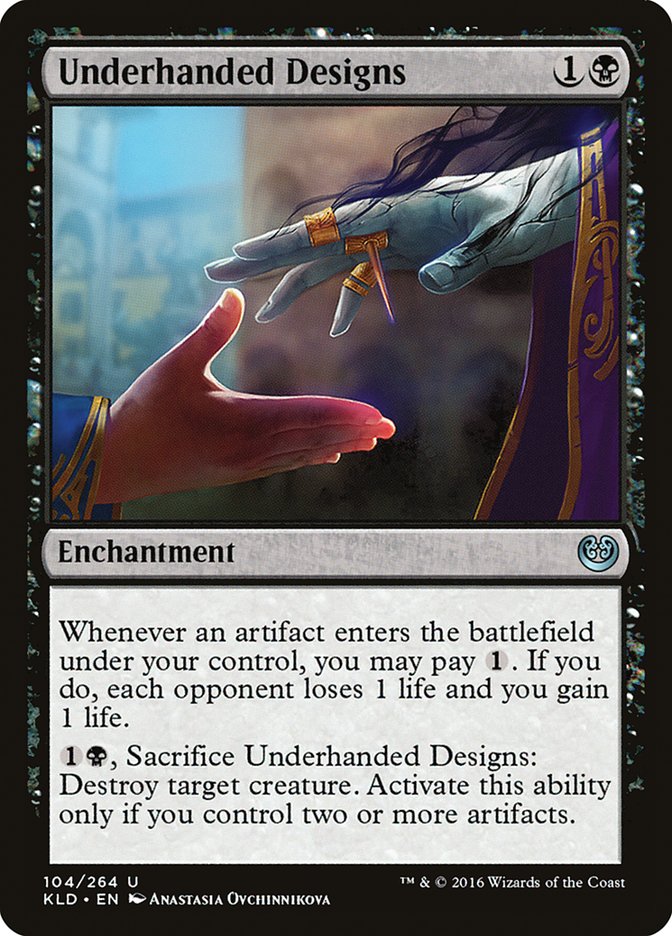 Underhanded Designs [Kaladesh] | Good Games Adelaide SA