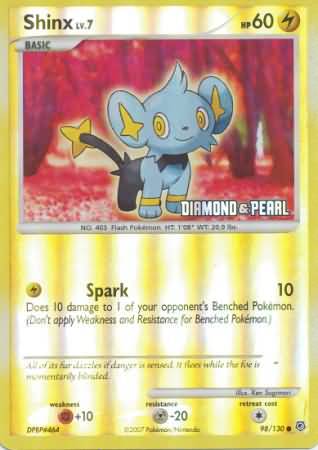 Shinx (98/130) [Burger King Promos: 2008 Collection] | Good Games Adelaide SA