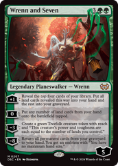 Wrenn and Seven [Duskmourn: House of Horror Commander] | Good Games Adelaide SA