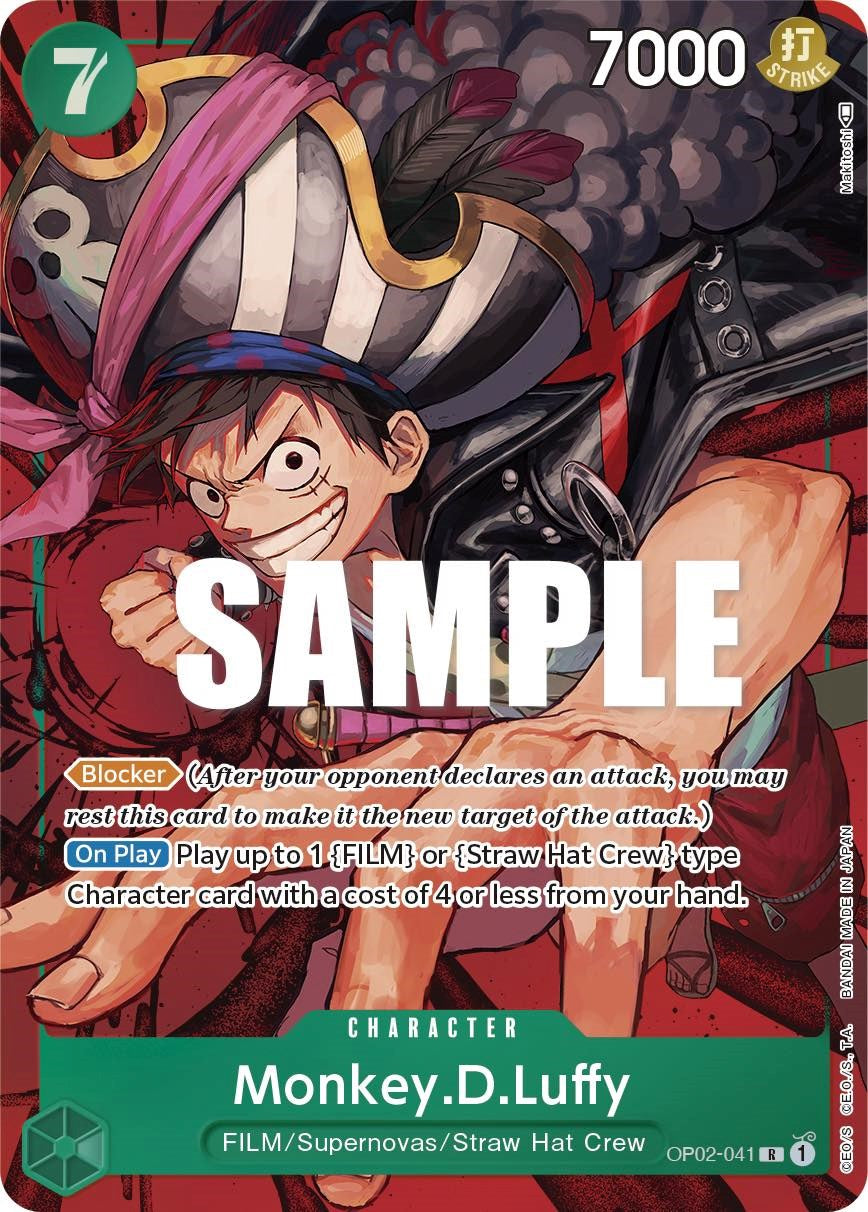 Monkey.D.Luffy (Alternate Art) [Paramount War] | Good Games Adelaide SA