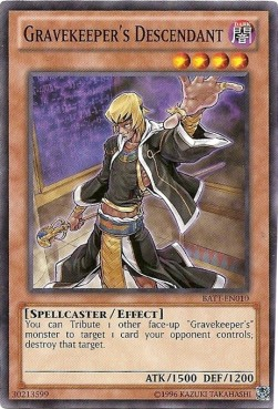 Gravekeeper's Descendant [BATT-EN010] Starfoil Rare | Good Games Adelaide SA
