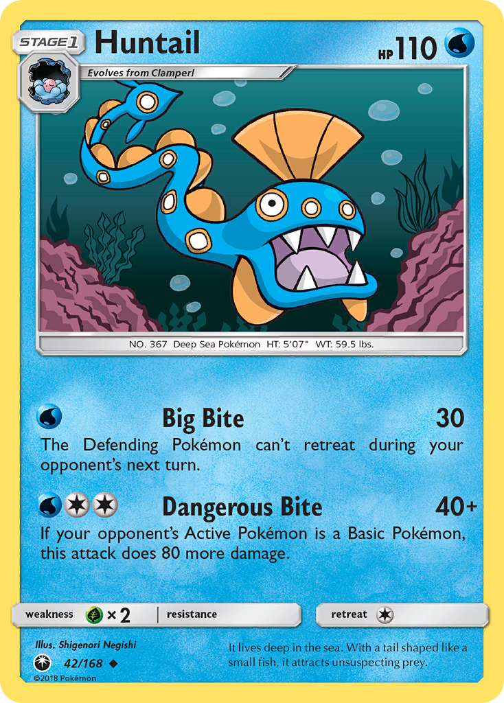 Huntail (42/168) [Sun & Moon: Celestial Storm] | Good Games Adelaide SA