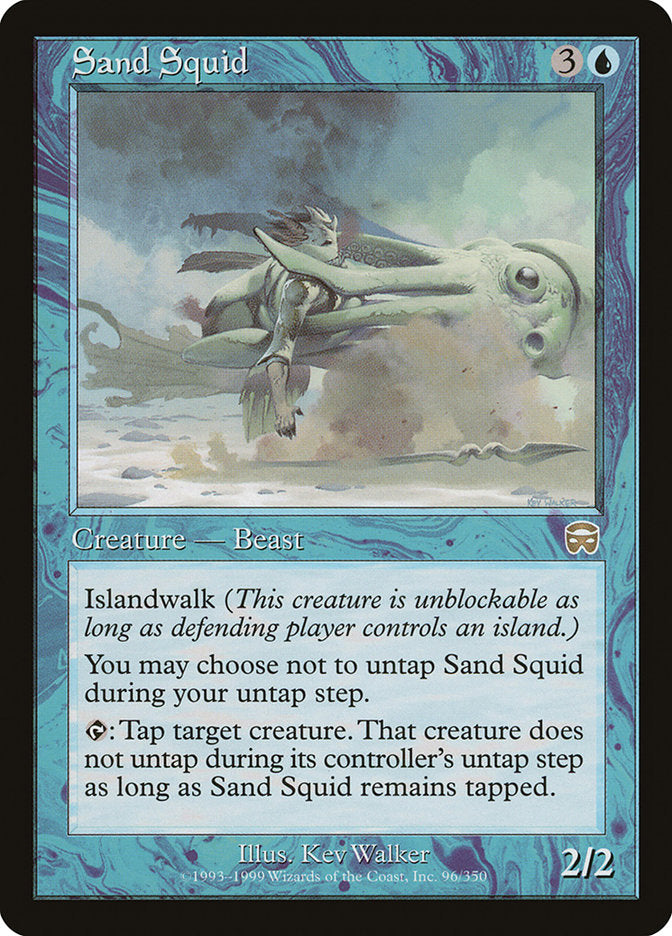 Sand Squid 96 (Mercadian Masques)  - Foil | Good Games Adelaide SA