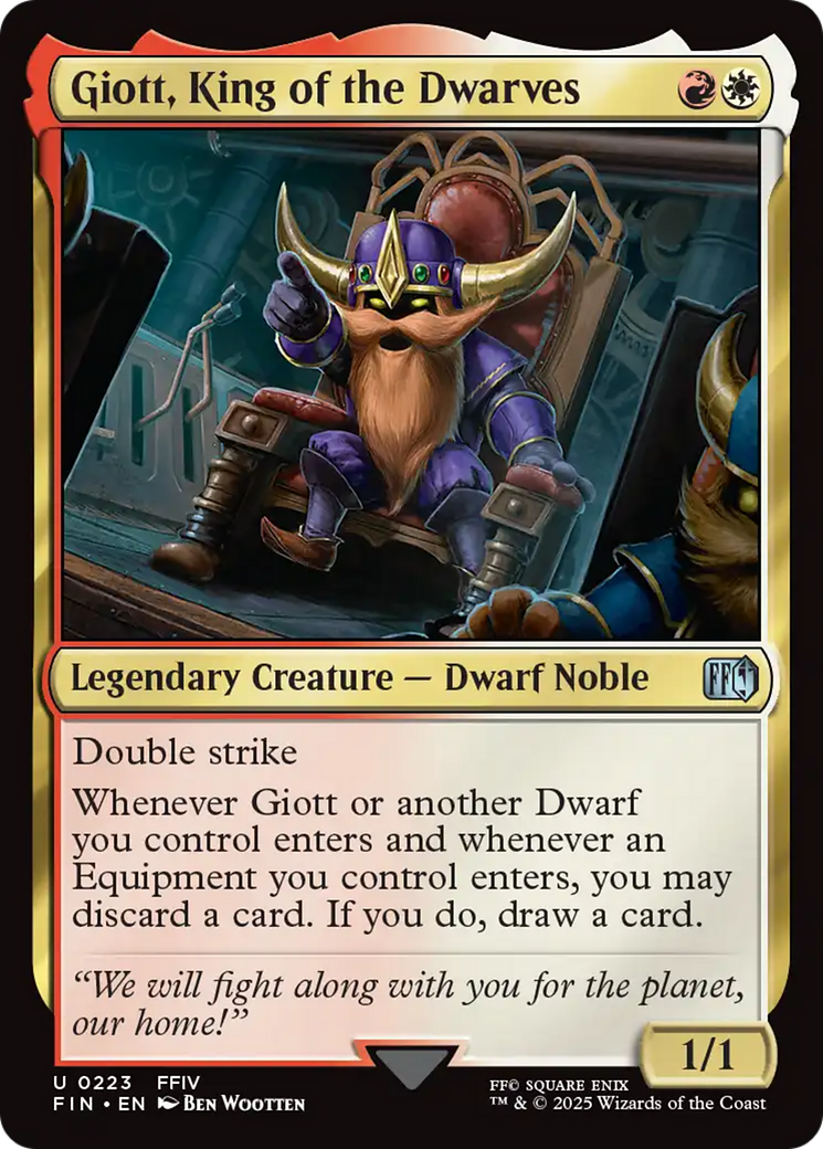 Giott, King of the Dwarves [FINAL FANTASY] | Good Games Adelaide SA
