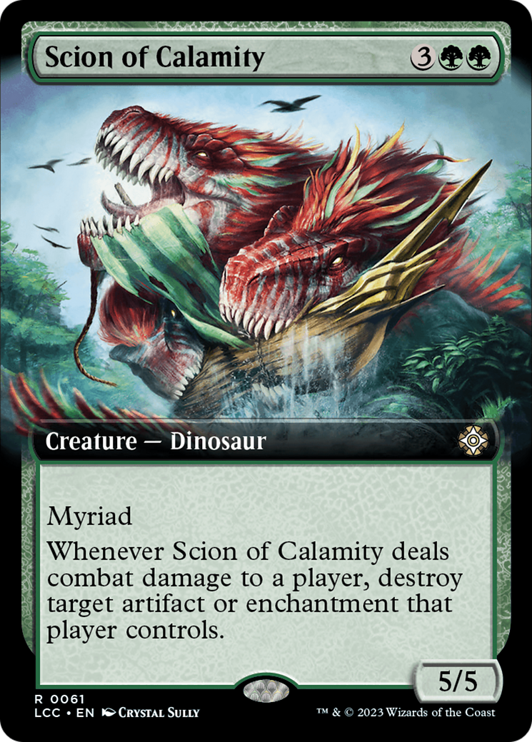 Scion of Calamity (Extended Art) [The Lost Caverns of Ixalan Commander] | Good Games Adelaide SA