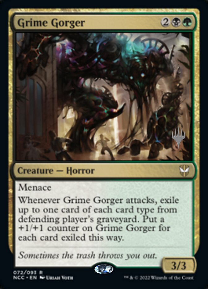 Grime Gorger (Promo Pack) [Streets of New Capenna Commander Promos] | Good Games Adelaide SA