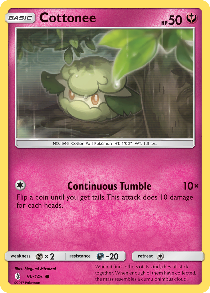 Cottonee (90/145) [Sun & Moon: Guardians Rising] | Good Games Adelaide SA