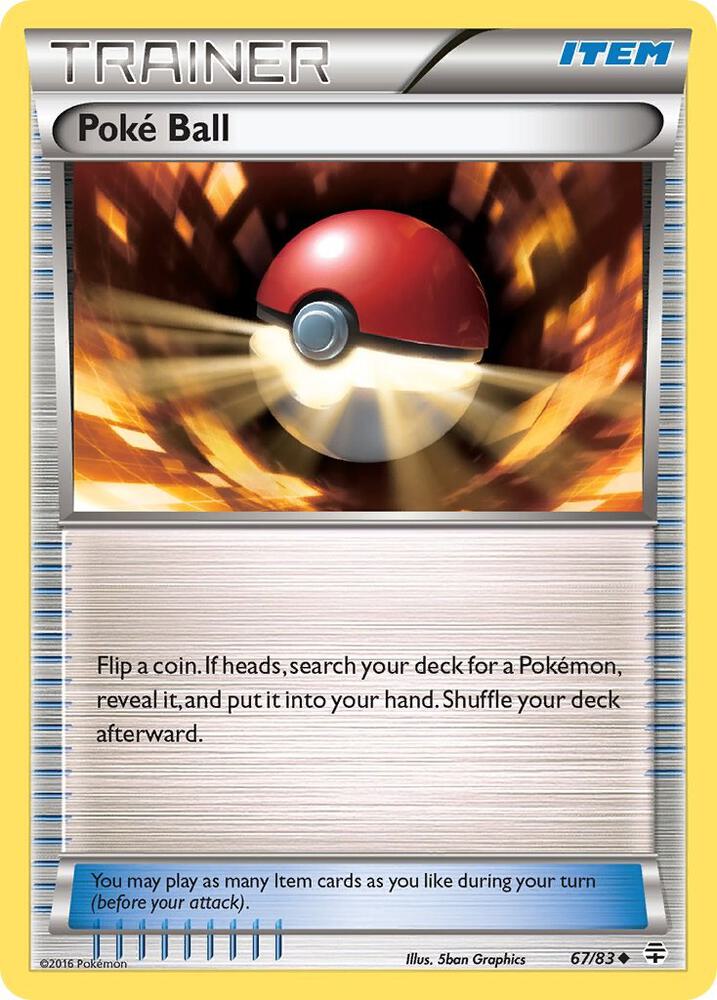 Poke Ball 67/83 (Generations)  | Good Games Adelaide SA