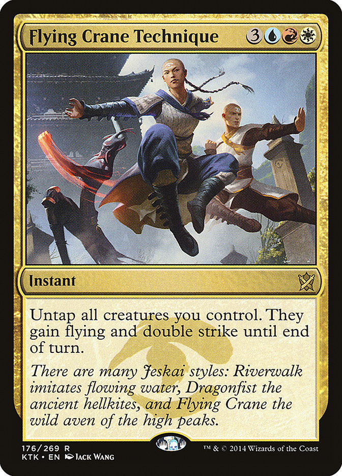Flying Crane Technique 176 (Khans of Tarkir)  | Good Games Adelaide SA