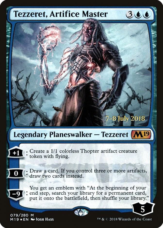 Tezzeret Artifice Master 79 (Prerelease Cards)  - Foil | Good Games Adelaide SA