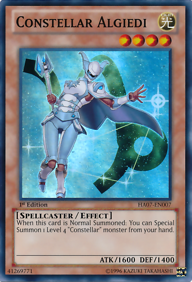 Constellar Algiedi [HA07-EN007] Super Rare | Good Games Adelaide SA