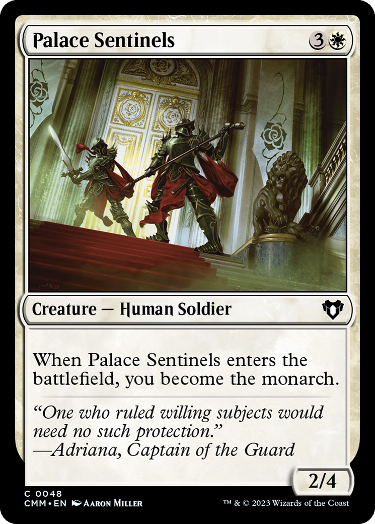 Palace Sentinels [Commander Masters] | Good Games Adelaide SA