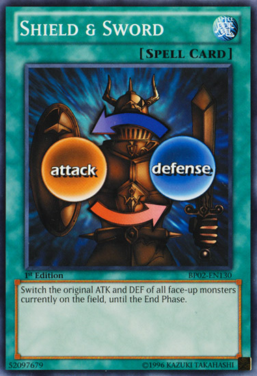 Shield & Sword [BP02-EN130] Common | Good Games Adelaide SA