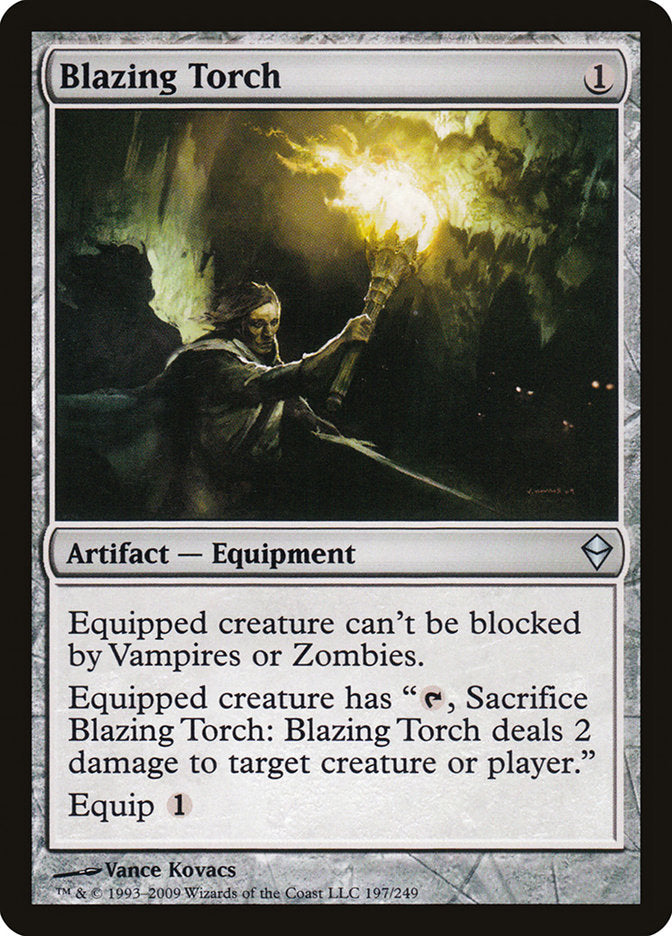 Blazing Torch [Zendikar] | Good Games Adelaide SA
