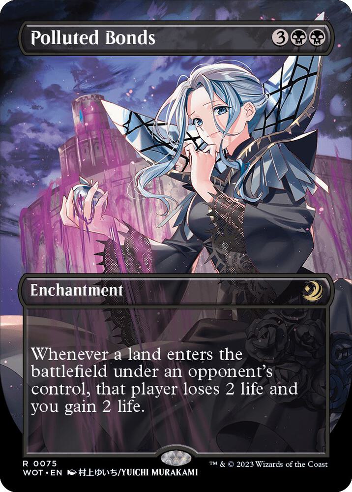 Polluted Bonds 75 (Wilds of Eldraine: Enchanting Tales)  - Foil | Good Games Adelaide SA