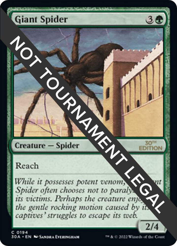 Giant Spider 194/594 (30th Anniversary Edition)  | Good Games Adelaide SA