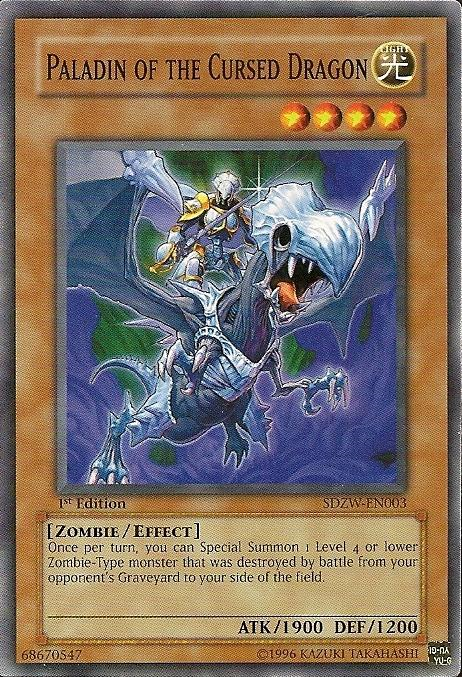 Paladin of the Cursed Dragon [SDZW-EN003] Common | Good Games Adelaide SA