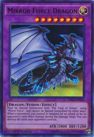 Mirror Force Dragon [DRL3-EN059] Ultra Rare | Good Games Adelaide SA