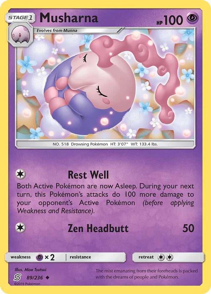 Musharna 89/236 (SM - Unified Minds)  | Good Games Adelaide SA