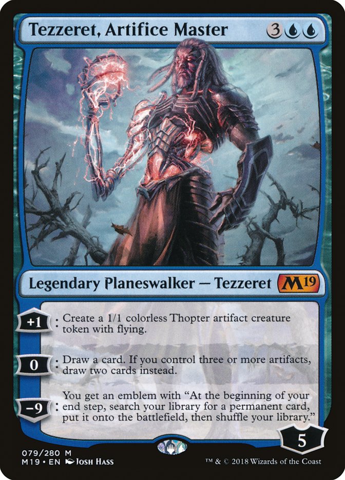 Tezzeret, Artifice Master 79 (Core Set 2019)  - Foil | Good Games Adelaide SA