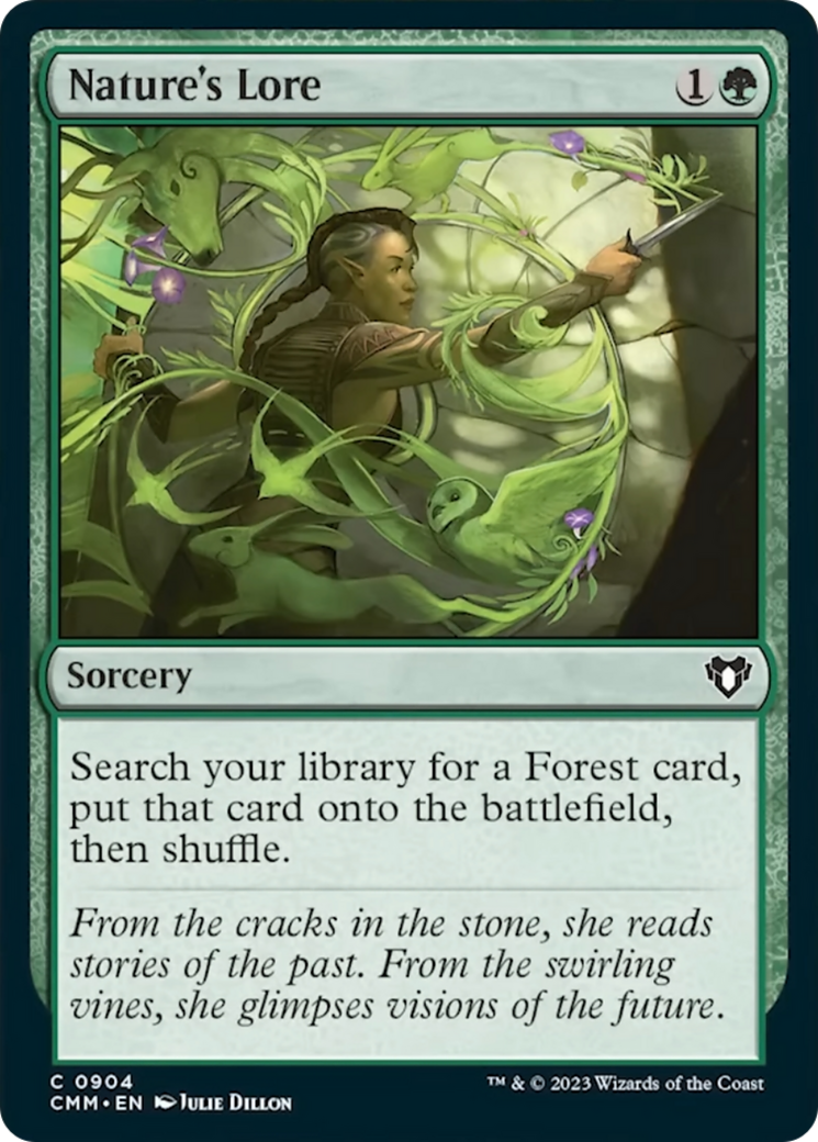 Nature's Lore [Commander Masters] | Good Games Adelaide SA