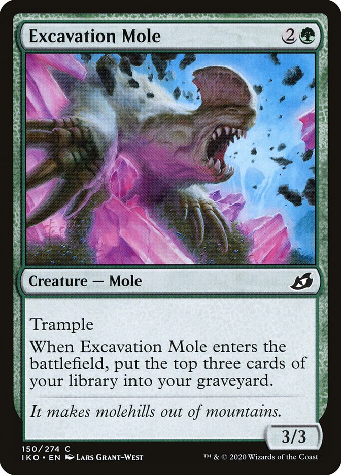 Excavation Mole 150 (Ikoria: Lair of Behemoths)  - Foil | Good Games Adelaide SA