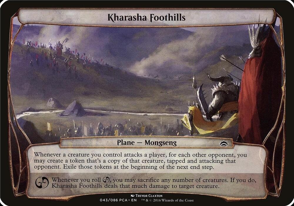 Kharasha Foothills Planechase Anthology  (Oversize Cards)  | Good Games Adelaide SA