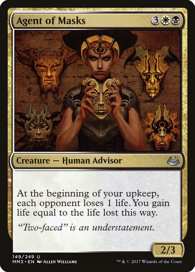 Agent of Masks 149 (Modern Masters 2017)  - Foil | Good Games Adelaide SA