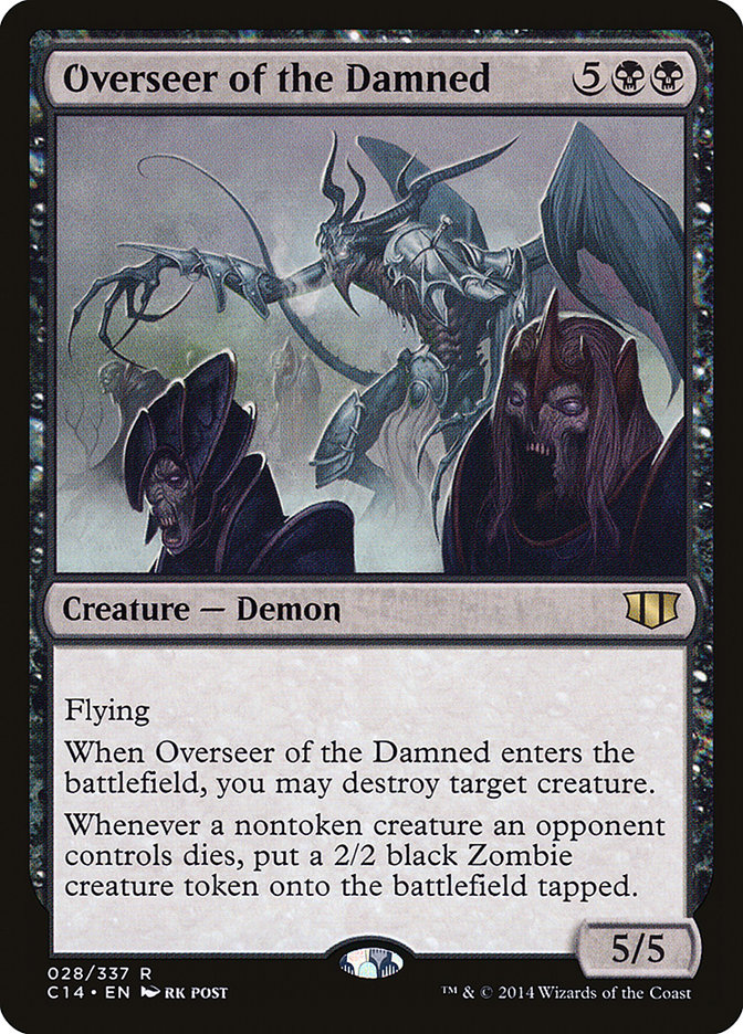 Overseer of the Damned [Commander 2014] | Good Games Adelaide SA
