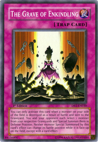 The Grave of Enkindling [DP2-EN030] Super Rare | Good Games Adelaide SA