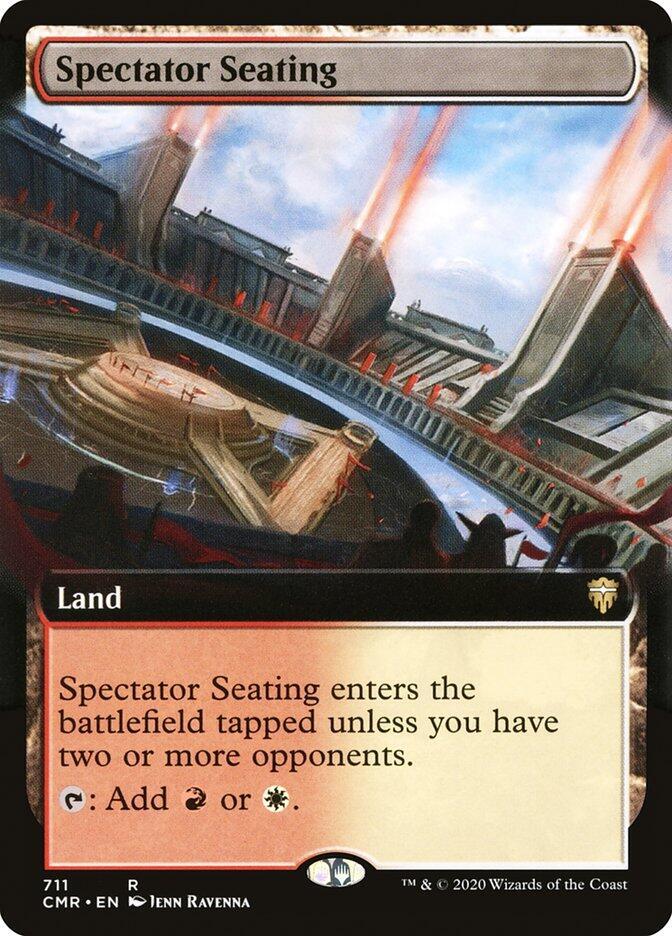 Spectator Seating 711 (Commander Legends)  - Extended Art Foil | Good Games Adelaide SA