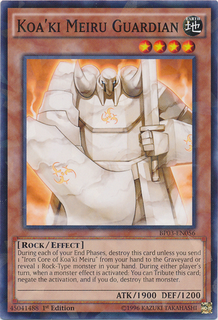 Koa'ki Meiru Guardian [BP03-EN056] Shatterfoil Rare | Good Games Adelaide SA