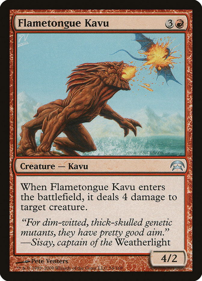 Flametongue Kavu [Planechase] | Good Games Adelaide SA