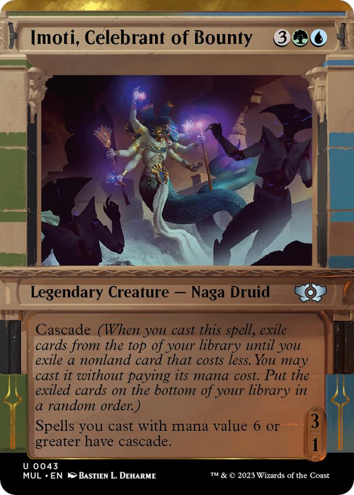 Imoti Celebrant of Bounty 43 (March of the Machine: Multiverse Legends)  - Foil | Good Games Adelaide SA