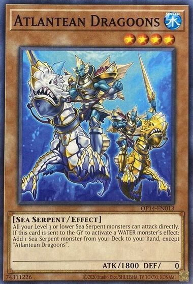Atlantean Dragoons [OP14-EN013] Common | Good Games Adelaide SA