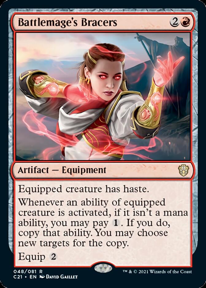 Battlemage's Bracers [Commander 2021] | Good Games Adelaide SA