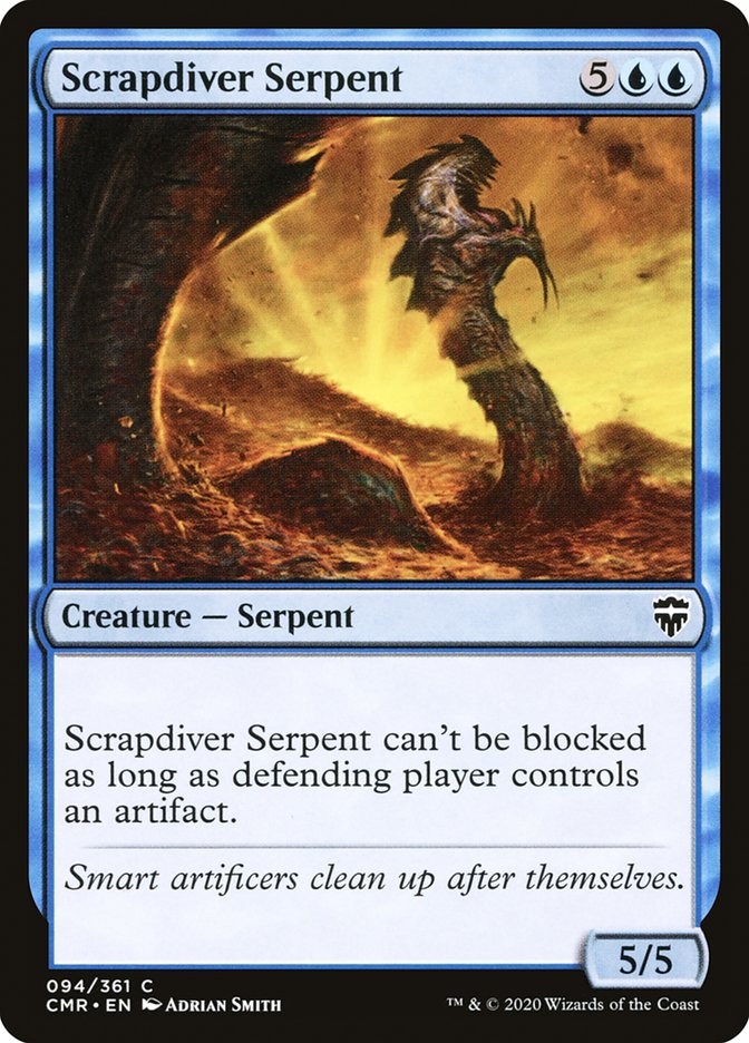 Scrapdiver Serpent [Commander Legends] | Good Games Adelaide SA