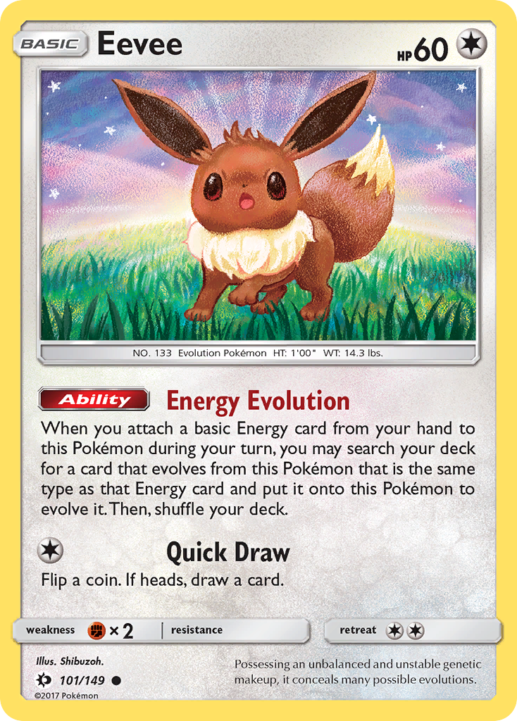 Eevee (101/149) [Sun & Moon: Base Set] | Good Games Adelaide SA