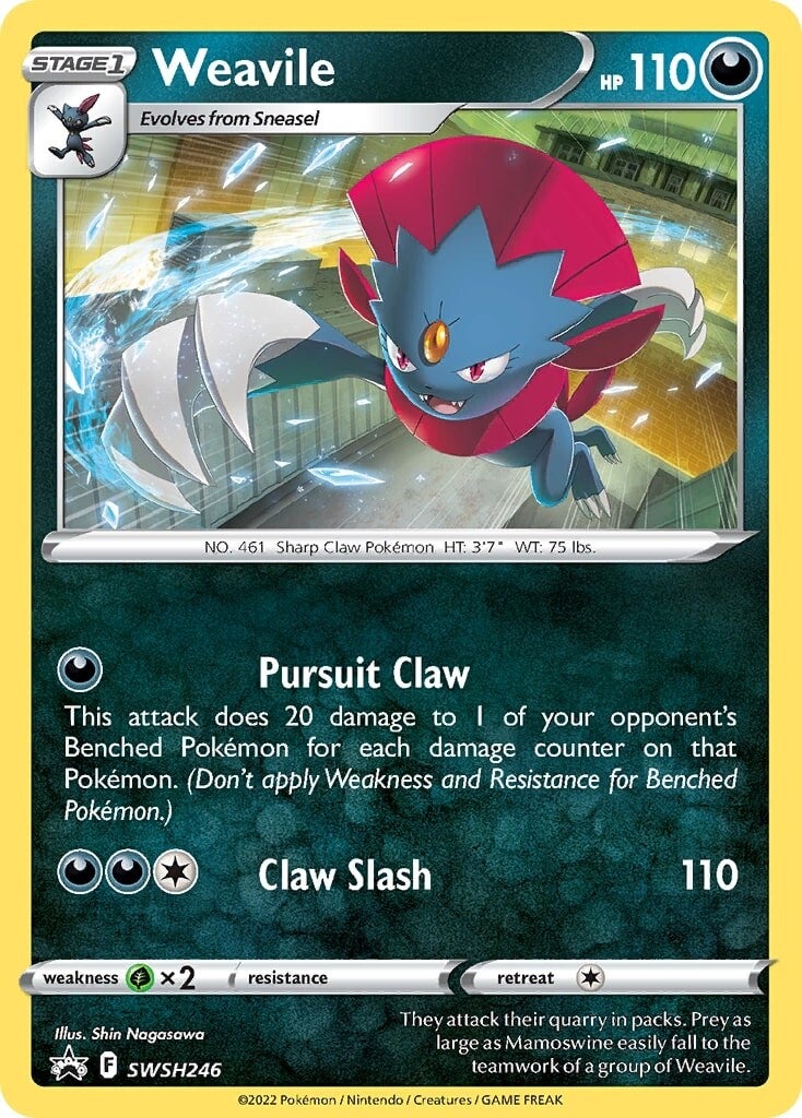 Weavile (SWSH246) [Sword & Shield: Black Star Promos] | Good Games Adelaide SA