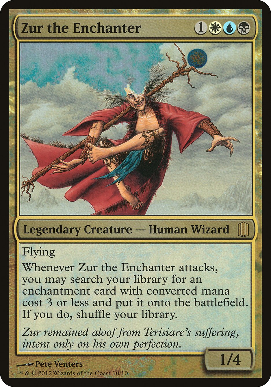 Zur the Enchanter (Commander's Arsenal) [Commander's Arsenal Oversized] | Good Games Adelaide SA