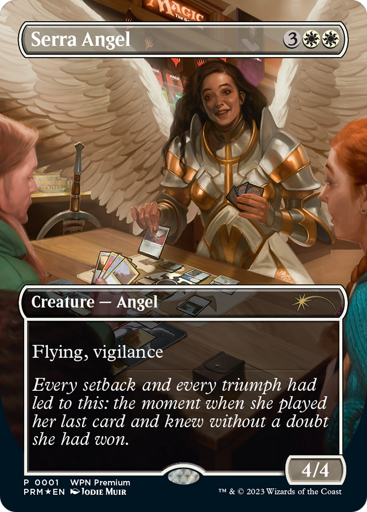 Serra Angel [Wizards Play Network 2024] | Good Games Adelaide SA