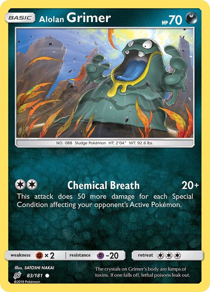 Alolan Grimer 83/181 (SM - Team Up)  - Reverse Holofoil | Good Games Adelaide SA