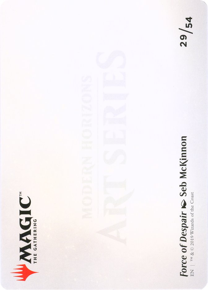 Force of Despair (Art Series) [Art Series: Modern Horizons] | Good Games Adelaide SA