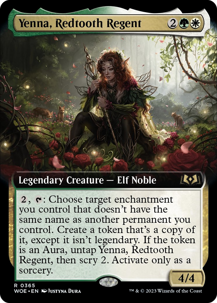 Yenna, Redtooth Regent (Extended Art) [Wilds of Eldraine] | Good Games Adelaide SA