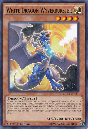 White Dragon Wyverburster [MP14-EN184] Common | Good Games Adelaide SA